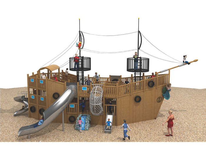 游樂場設備海盜船多少錢